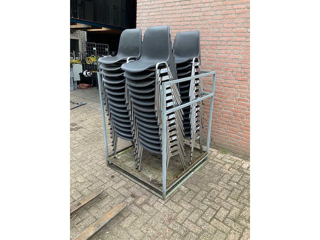 Connectable canteen chair (60x) - afbeelding 4 van  8