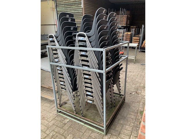 Connectable canteen chair (60x) - afbeelding 5 van  8