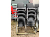 Connectable canteen chair (60x) - afbeelding 1 van  4