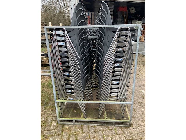 Connectable canteen chair (60x) - afbeelding 2 van  4