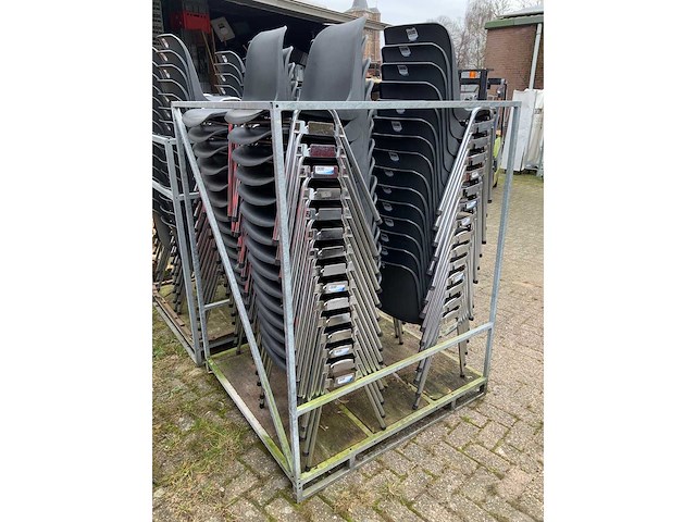 Connectable canteen chair (60x) - afbeelding 3 van  4