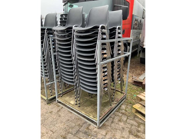 Connectable canteen chair (60x) - afbeelding 3 van  8