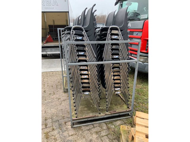 Connectable canteen chair (60x) - afbeelding 4 van  8