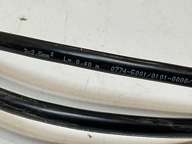 Connector kabel 3x2,5mm2 40cm (25x) - afbeelding 6 van  6