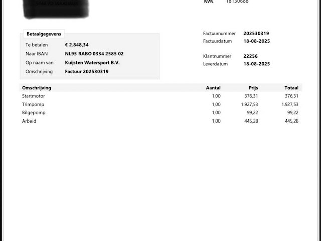 Conquest - 1990 - 5591yj - speedboot - afbeelding 5 van  14