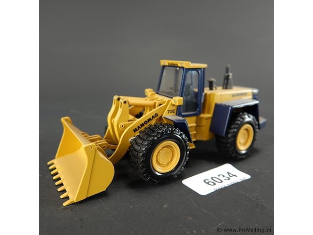 Conrad hanomag 70e wiellader - afbeelding 1 van  7