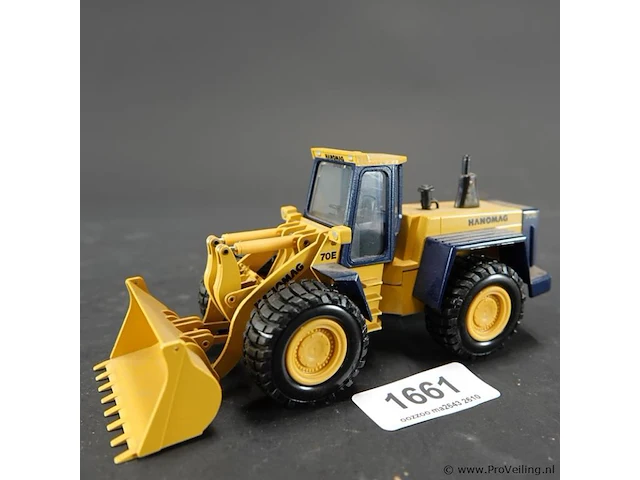 Conrad hanomag 70e wiellader - afbeelding 1 van  6