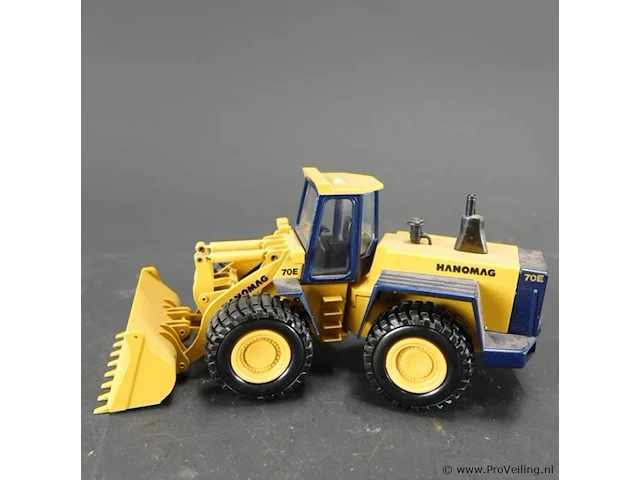 Conrad hanomag 70e wiellader - afbeelding 2 van  6