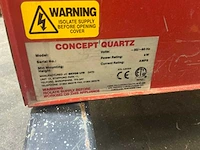 Consert quartz heater - afbeelding 4 van  4