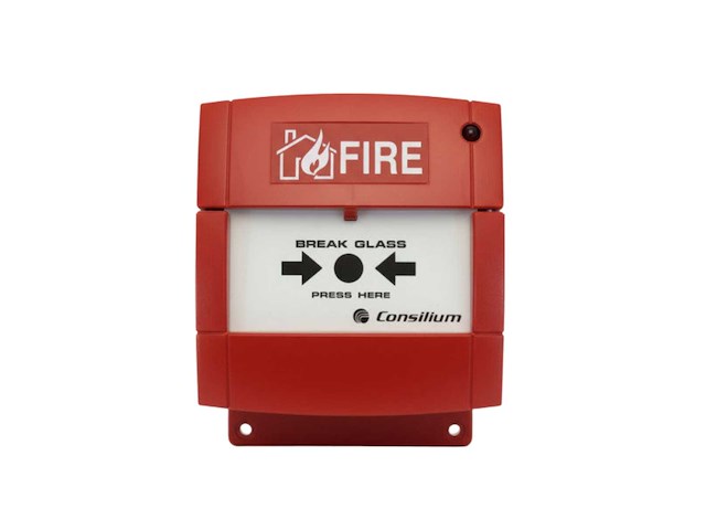 Consilium mcp-sci-(gb) manual fire call point red - afbeelding 1 van  7