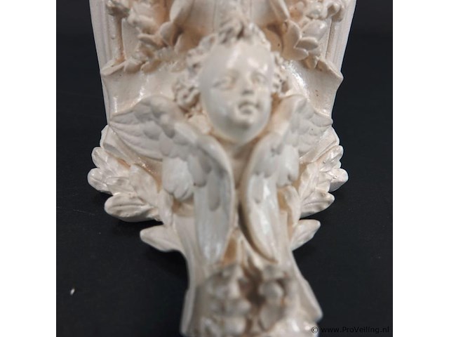 Console gedragen door putto - afbeelding 4 van  5