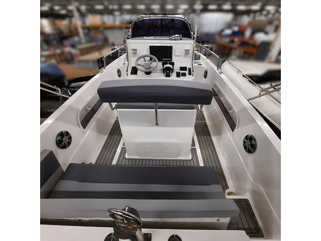 Consoleboot met 2x suzuki df150ap (2021) en kalf 3000-83l boottrailer, esr marine, sporty 24, 2022 - afbeelding 2 van  142