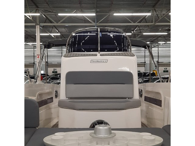 Consoleboot met 2x suzuki df150ap (2021) en kalf 3000-83l boottrailer, esr marine, sporty 24, 2022 - afbeelding 19 van  142