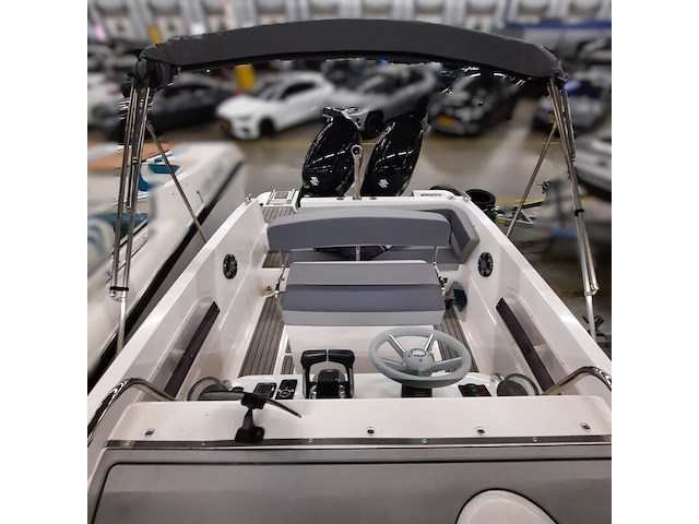 Consoleboot met 2x suzuki df150ap (2021) en kalf 3000-83l boottrailer, esr marine, sporty 24, 2022 - afbeelding 13 van  142