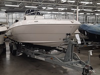 Consoleboot met 2x suzuki df150ap (2021) en kalf 3000-83l boottrailer, esr marine, sporty 24, 2022 - afbeelding 77 van  142