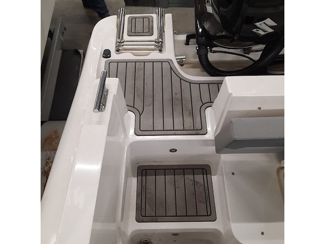Consoleboot met 2x suzuki df150ap (2021) en kalf 3000-83l boottrailer, esr marine, sporty 24, 2022 - afbeelding 96 van  142