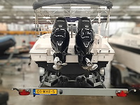 Consoleboot met 2x suzuki df150ap (2021) en kalf 3000-83l boottrailer, esr marine, sporty 24, 2022 - afbeelding 99 van  142