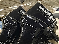 Consoleboot met 2x suzuki df150ap (2021) en kalf 3000-83l boottrailer, esr marine, sporty 24, 2022 - afbeelding 117 van  142