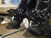 Consoleboot met 2x suzuki df150ap (2021) en kalf 3000-83l boottrailer, esr marine, sporty 24, 2022 - afbeelding 118 van  142