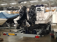 Consoleboot met 2x suzuki df150ap (2021) en kalf 3000-83l boottrailer, esr marine, sporty 24, 2022 - afbeelding 110 van  142