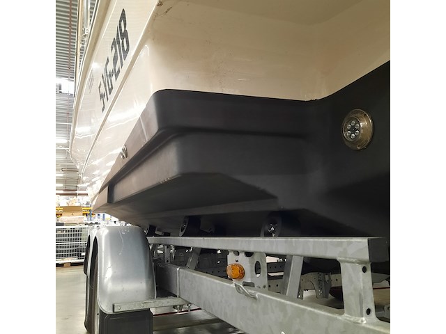 Consoleboot met 2x suzuki df150ap (2021) en kalf 3000-83l boottrailer, esr marine, sporty 24, 2022 - afbeelding 125 van  142