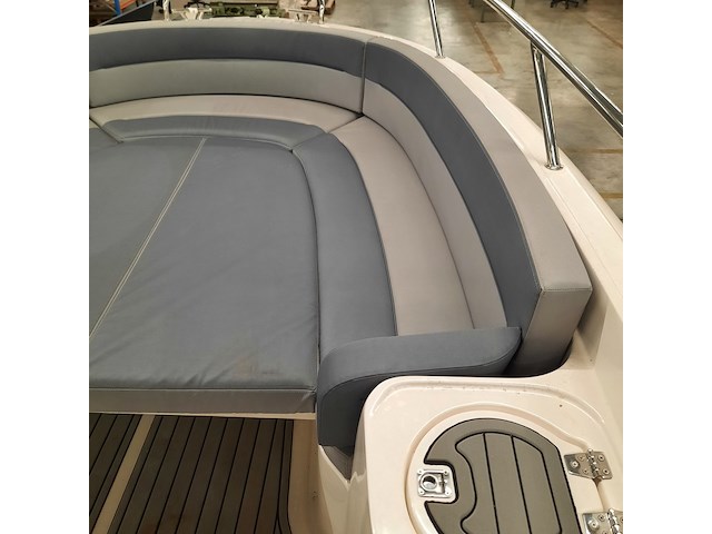 Consoleboot met 2x suzuki df150ap (2021) en kalf 3000-83l boottrailer, esr marine, sporty 24, 2022 - afbeelding 137 van  142