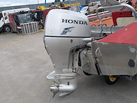 Consoleboot, twister, 600 pro, 2007, met buitenboordmotor, honda bf135a op boottrailer, pega zb2000/600 - afbeelding 15 van  45