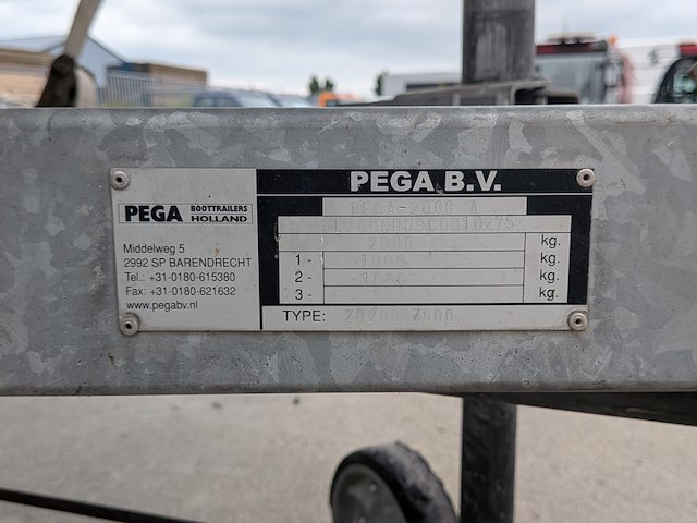 Consoleboot, twister, 600 pro, 2007, met buitenboordmotor, honda bf135a op boottrailer, pega zb2000/600 - afbeelding 35 van  45