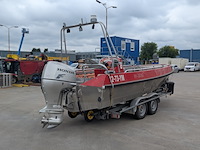 Consoleboot, twister, 600 pro, 2007, met buitenboordmotor, honda bf135a op boottrailer, pega zb2000/600 - afbeelding 41 van  45