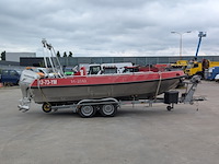 Consoleboot, twister, 600 pro, 2007, met buitenboordmotor, honda bf135a op boottrailer, pega zb2000/600 - afbeelding 42 van  45