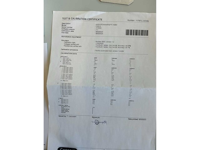 Consort c3210 dual channel ph,ec,do,orp-meter - afbeelding 11 van  11