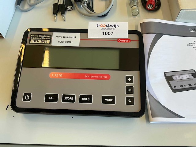 Consort c3210 dual channel ph,ec,do,orp-meter - afbeelding 2 van  11