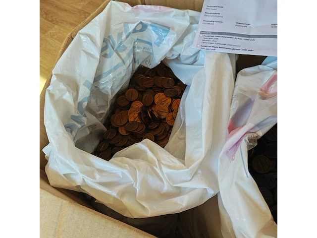 Consumptie munten, zwart goud - afbeelding 3 van  8