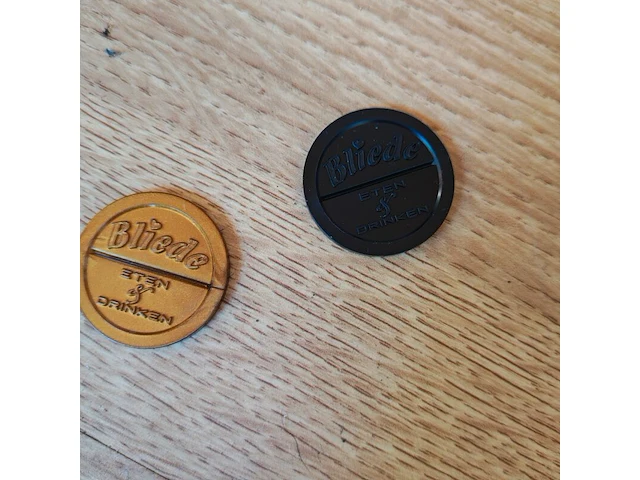 Consumptie munten, zwart goud - afbeelding 6 van  8