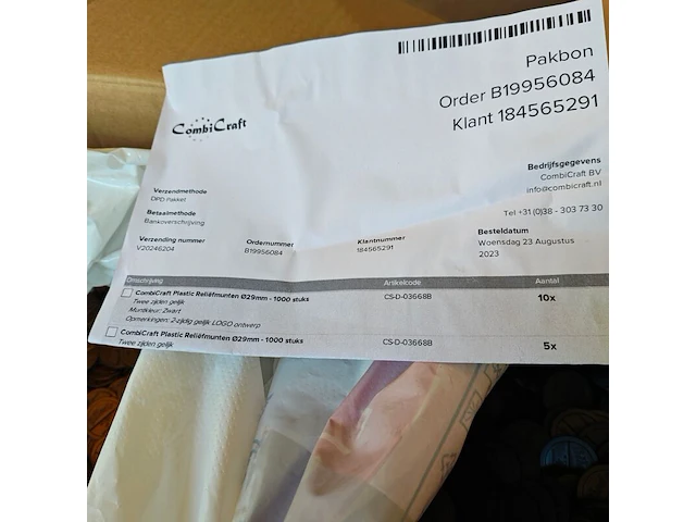 Consumptie munten, zwart goud - afbeelding 8 van  8