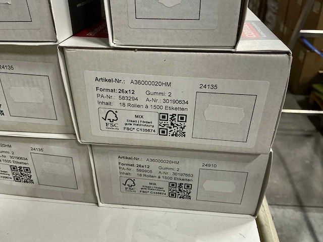 Contact etikettenrollen (15x) - afbeelding 3 van  3