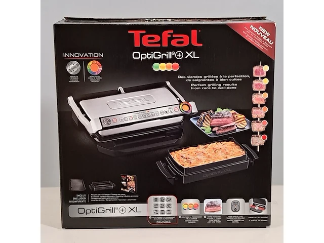 Contact grill, tefal, optigrill xl gc724d12 - afbeelding 1 van  5