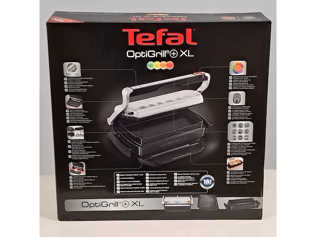 Contact grill, tefal, optigrill xl gc724d12 - afbeelding 5 van  5