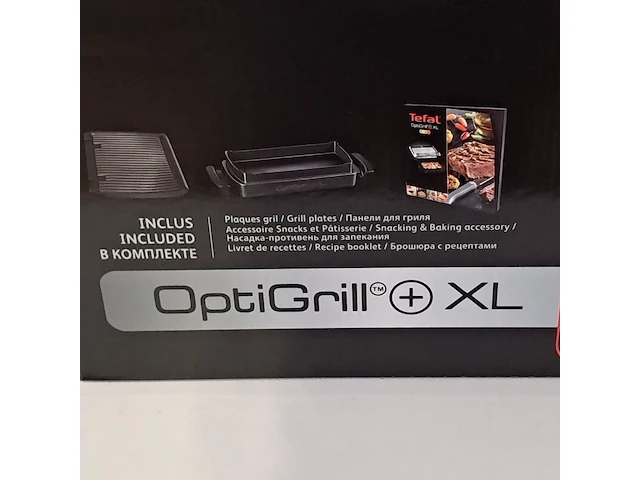 Contact grill, tefal, optigrill xl gc724d12 - afbeelding 2 van  6
