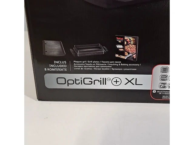 Contact grill, tefal, optigrill xl gc724d12 - afbeelding 2 van  6