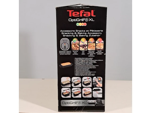 Contact grill, tefal, optigrill xl gc724d12 - afbeelding 4 van  6