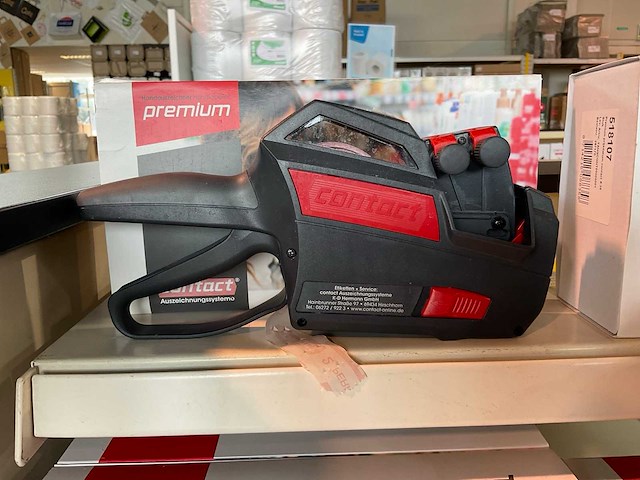 Contact premium 16.16 dubbelregel prijstang (5x) - afbeelding 2 van  3