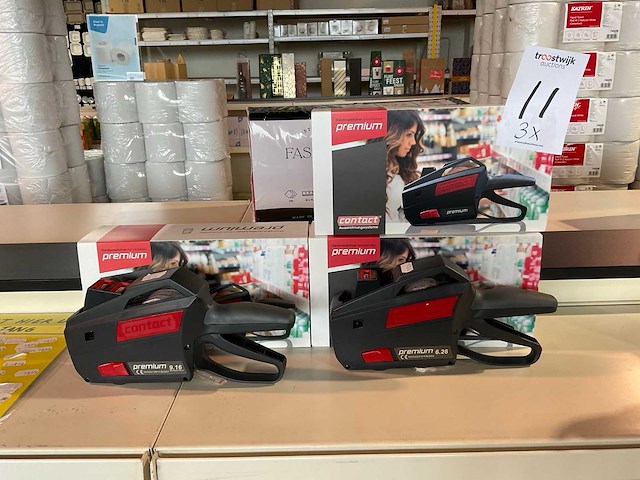 Contact premium 9.16, 6.26 prijstang (3x) - afbeelding 1 van  5