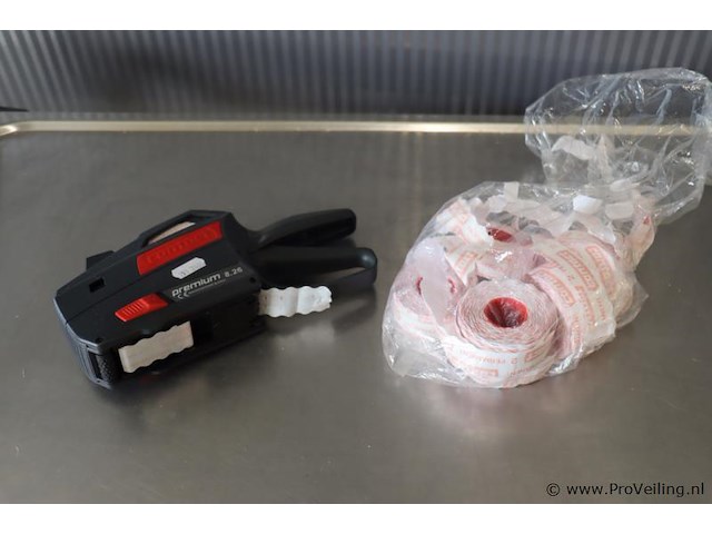 Contact premium handetiketteermachine 8.26 dt - afbeelding 1 van  5