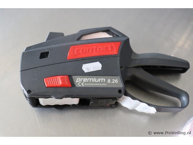 Contact premium handetiketteermachine 8.26 dt - afbeelding 2 van  5