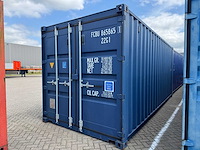 Container - 20 ft one way / ongebruikte zeecontainer - ral 5013 - shipping container - 2020 - afbeelding 1 van  9