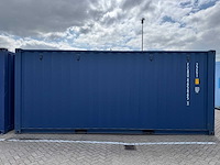 Container - 20 ft one way / ongebruikte zeecontainer - ral 5013 - shipping container - 2020 - afbeelding 3 van  9