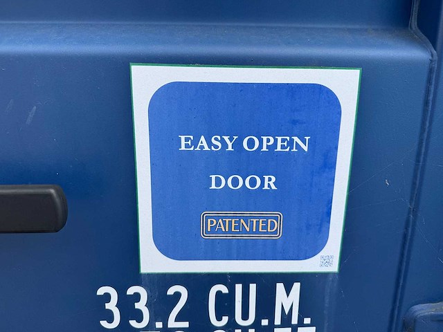 Container - 20 ft one way / ongebruikte zeecontainer - ral 5013 - shipping container - 2020 - afbeelding 9 van  9