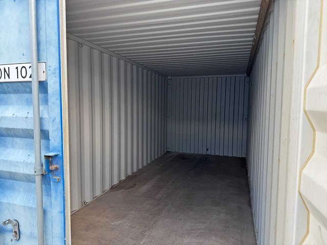Container - 20 ft zeecontainer - ral 5010 - shipping container - 2006 - afbeelding 4 van  4