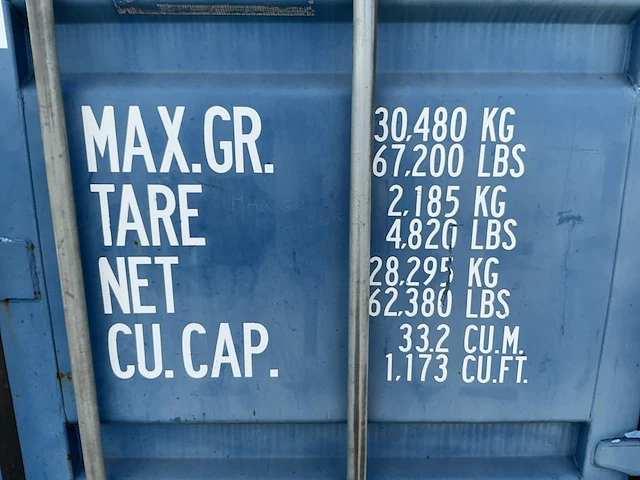 Container 20ft - afbeelding 8 van  8